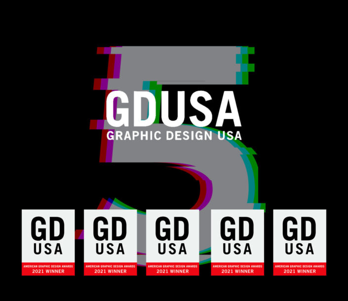 SRH Wins Five Graphic Design USA Awards