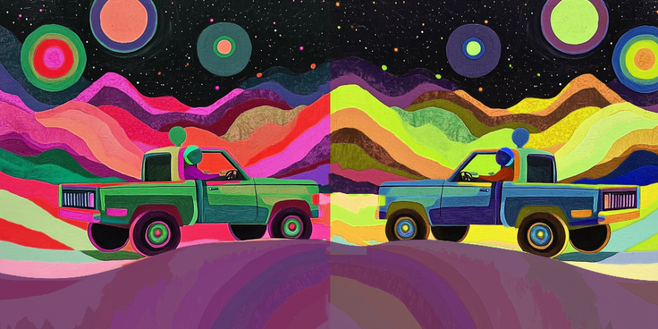 18 Segmentation Trippy Martian Pickup